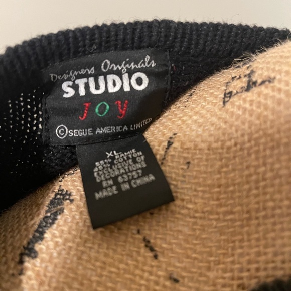 Christmas‎ Studio Joy cardigan sweater size XL - Picture 9 of 9